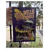LEATHER BOUND H.G. WELLS SEVEN NOVELS BOOK LEATHER BOUND H.G. WELLS SEVEN NOVELS BOOK