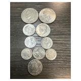 2PC IKE / 2 SBA / BICENTENNIAL 25C 1 JFK & 2 BUFFS 2PC IKE / 2 SBA / BICENTENNIAL 25C 1 JFK & 2 BUFFS
