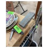 GERBER POCKET KNIFE & SHARPENING STONE GERBER POCKET KNIFE & SHARPENING STONE
