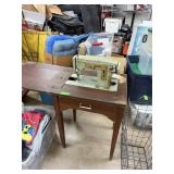 VINTAGE SEARS KENMORE SEWING MACHINE W CABINET VINTAGE SEARS KENMORE SEWING MACHINE W CABINET