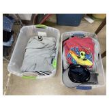 2 BINS OF MIXED CLOTHES / NAUTICA & MORE 2 BINS OF MIXED CLOTHES / NAUTICA & MORE