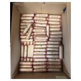 QTY 1 ROLL 50 UNSEARCHED WHEAT PENNIES CENTS QTY 1 ROLL 50 UNSEARCHED WHEAT PENNIES CENTS