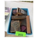LOT OF VINTAGE PRINTERS BLOCKS LOT OF VINTAGE PRINTERS BLOCKS