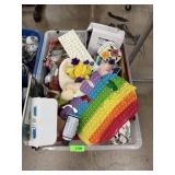 LARGE BIN JUST FILLED W MISC LARGE BIN JUST FILLED W MISC
