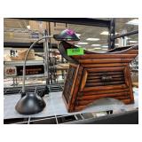 TABLE LAMP / BAMBOO DRAWER UNIT TABLE LAMP / BAMBOO DRAWER UNIT
