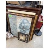 LOT OF MIXED WALL DECOR / MIRROR LOT OF MIXED WALL DECOR / MIRROR