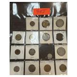 LOT OF MIXED FOREIGN COINS LOT OF MIXED FOREIGN COINS