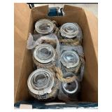 LOT OF HERMETICALLY SEALED TYPE JARS LOT OF HERMETICALLY SEALED TYPE JARS