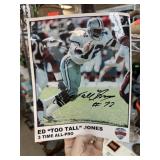 ED TOO TALL JONES SIGNED PHOTO ED TOO TALL JONES SIGNED PHOTO