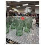 LOT OF 7 COCA COLA BOTTLES LOT OF 7 COCA COLA BOTTLES