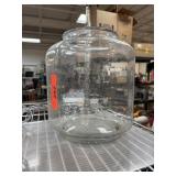 LARGE VINTAGE SALTED PEANUTS JAR LARGE VINTAGE SALTED PEANUTS JAR