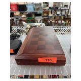 VINTAGE FOLDING CHESS SET VINTAGE FOLDING CHESS SET