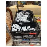 LOT OF NEW JOHN FALVO & HIS DAGGERS BAND T-SHIRTS LOT OF NEW JOHN FALVO & HIS DAGGERS BAND T-SHIRTS