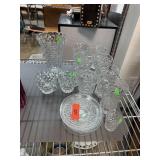 LARGE LOT OF FOSTORIA GLASS LARGE LOT OF FOSTORIA GLASS