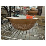 PYREX GLASS WOODLAND CINDERELLA MIXING BOWL PYREX GLASS WOODLAND CINDERELLA MIXING BOWL