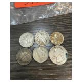 2PC SILVER WAR NICKELS 1 WASH QUARTER BUFF + 2PC SILVER WAR NICKELS 1 WASH QUARTER BUFF +