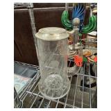 VINTAGE PEWTER TOP BEER STEIN VINTAGE PEWTER TOP BEER STEIN