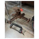 STANLEY NO 400 FRAME MITER VASE & C CLAMP STANLEY NO 400 FRAME MITER VASE & C CLAMP