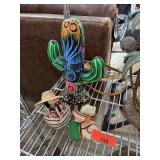 LOT OF MEXICAN DECOR PAINTED POTTERY CACTUS LOT OF MEXICAN DECOR PAINTED POTTERY CACTUS
