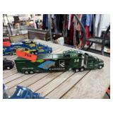 DIECAST TRUCK W RACE CAR team conseco DIECAST TRUCK W RACE CAR team conseco