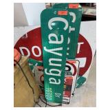 CAYUGA DR METAL SIGN CAYUGA DR METAL SIGN