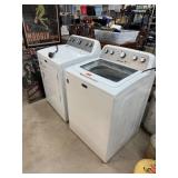 PAIR OF MATCHE MAYTAG WASHER & DRYER PAIR OF MATCHE MAYTAG WASHER & DRYER