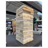 LARGE OVERSIZE WOOD JENGA STYLE BLOCKS LARGE OVERSIZE WOOD JENGA STYLE BLOCKS