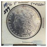 1896 MORGAN SILVER DOLLAR 1896 MORGAN SILVER DOLLAR