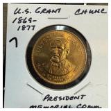 ULYSSES S GRANT MEMORIAL COMM COIN TOKEN ULYSSES S GRANT MEMORIAL COMM COIN TOKEN