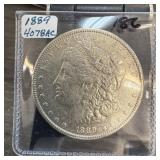1889 MORGAN SILVER DOLLAR 1889 MORGAN SILVER DOLLAR