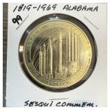 1819-1969 ALABAMA SESQUI COMMEM TOKEN COIN 1819-1969 ALABAMA SESQUI COMMEM TOKEN COIN