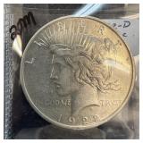 1922-D PEACE SILVER DOLLAR 1922-D PEACE SILVER DOLLAR