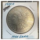 1900-O MORGAN SILVER DOLLAR HIGH GRADE 1900-O MORGAN SILVER DOLLAR HIGH GRADE