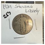 1929 STANDING LIBERTY SILVER QUARTER 1929 STANDING LIBERTY SILVER QUARTER
