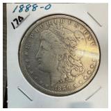 1888-O MORGAN SILVER DOLLAR 1888-O MORGAN SILVER DOLLAR