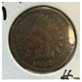 1892 INDIAN HEAD PENNY CENT 1892 INDIAN HEAD PENNY CENT