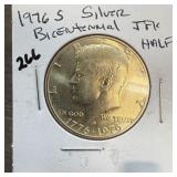 1976-S BICENTENNIAL SILVER JFK HALF DOLLAR 1976-S BICENTENNIAL SILVER JFK HALF DOLLAR