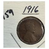 1916 WHEAT PENNY CENT ROTATED REVERSE 1916 WHEAT PENNY CENT ROTATED REVERSE