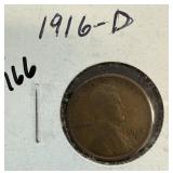1916-D WHEAT PENNY CENT 1916-D WHEAT PENNY CENT