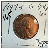 1947-S WHEAT PENNY CENT HIGH GRADE 1947-S WHEAT PENNY CENT HIGH GRADE