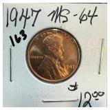 1947 WHEAT PENNY CENT HIGH GRADE 1947 WHEAT PENNY CENT HIGH GRADE