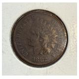 1882 INDIAN HEAD PENNY CENT 1882 INDIAN HEAD PENNY CENT