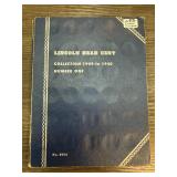 WHEAT PENNY CENT ALBUM 44 DIFFERENT W 1909 WHEAT PENNY CENT ALBUM 44 DIFFERENT W 1909