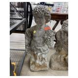 LARGE CONCRETE GARDEN SCULPTURE