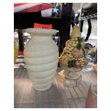 HAEGER POTTERY VASE AND CERAMIC DECOR PIECE