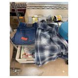 WRANGLER JEANS & LONG SLEEVE SHIRT 2XL