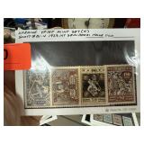 UKRAINE MINT SET 4 SCOTT 81-4 1923 1ST SEMI POSTAL