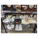 LOT OF MIXED CAKE MAKING / PANS ETC