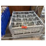 LARGE TRAY OF ICE CREAM SUNDAE GLASSES