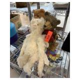 3PC TEDDY BEARS 1 IS HANDMADE HAND MADE